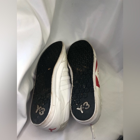 Super Rare Y-3 Adidas with abstract Yohji Yamamoto 12 white & Red - Picture 4 of 14